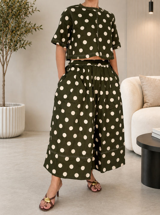 Polka Dot Short Sleeve set